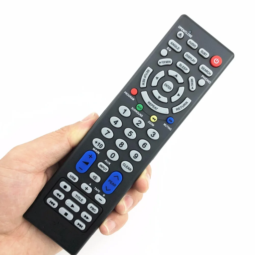 

home theather remote control for ex50 rcsr7 akai aurex rm.l23 rc-333c onkyo sansui rsc3 g0040awsa strasser akb37026822