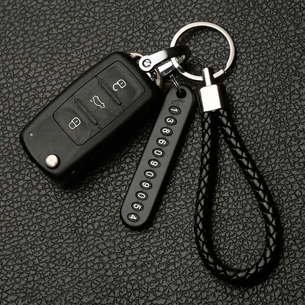Автомобильный брелок с защитой от потери, брелок для телефона, номерной знак, брелок для ключей, автомобильный брелок для ключей, аксессуары