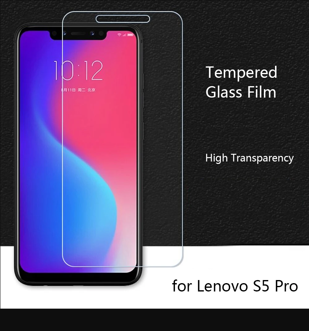 2 шт./партия lenovo S5 PRO Защитная пленка для экрана мобильного телефона защитная пленка из закаленного стекла против царапин и грязи для lenovo S5 PRO