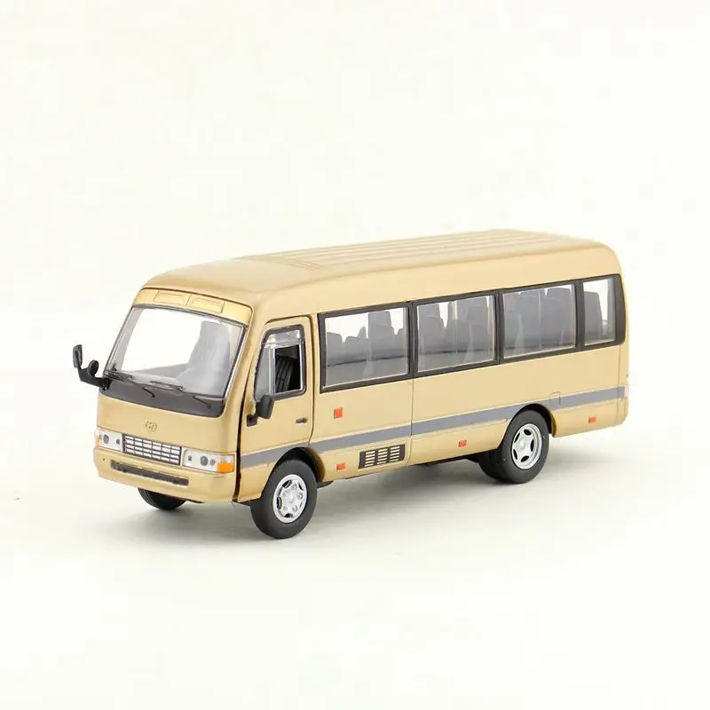 Литейная Игрушечная модель/1:32 весы/TOYOTA Coaster Bus Car/Pull Back/Sound & Light/образовательная Коллекция/подарок для детей|Игрушечный транспорт| | АлиЭкспресс