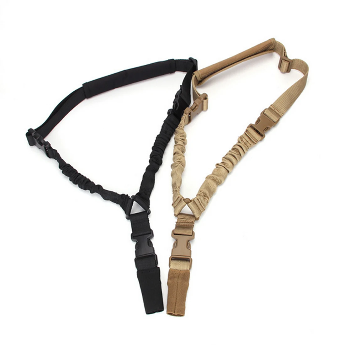 

USA Tactical Hunting Gun Sling Adjustable 1 Single Point Bungee Rifle Sling Strap System