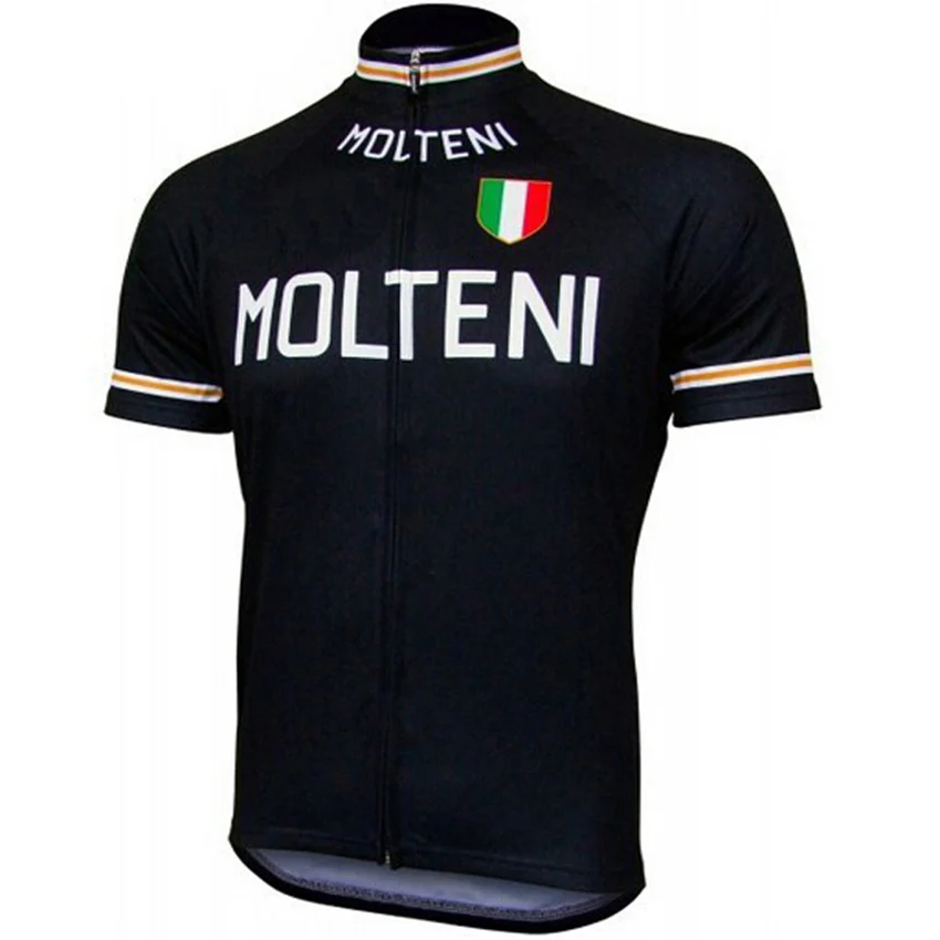 Ретро MOLTENI Велоспорт Джерси дышащий Топ велосипедная одежда велосипед/MTB Ropa Ciclismo