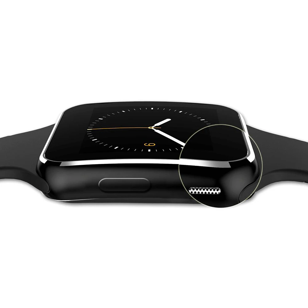 FLOVEME E6 Sport Smart Watch Bluetooth Sync Phone Smartwatch For Apple iPhone Hu