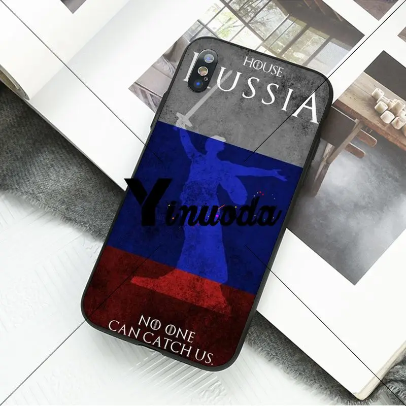 Russian American British flag national emblem