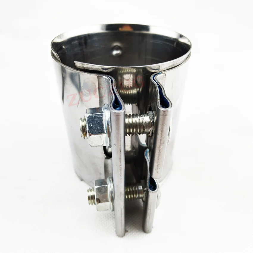 échappement manchon Adaptateur réducteur échappement connecteur Acier Inoxydable 45mm à 55mm