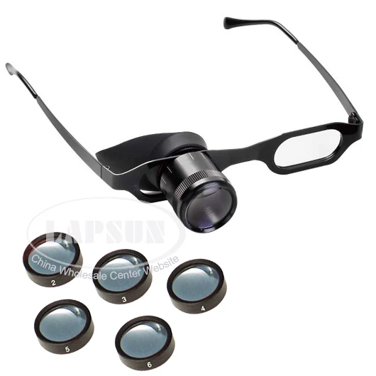 zoom binocular glasses