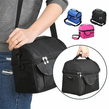 

Large Ice Pack Double Insulated Bag Breast Milk Storage Bag Bento Bag Insulated Thermal Cooler School Tote Picnic Lunch Bag j30