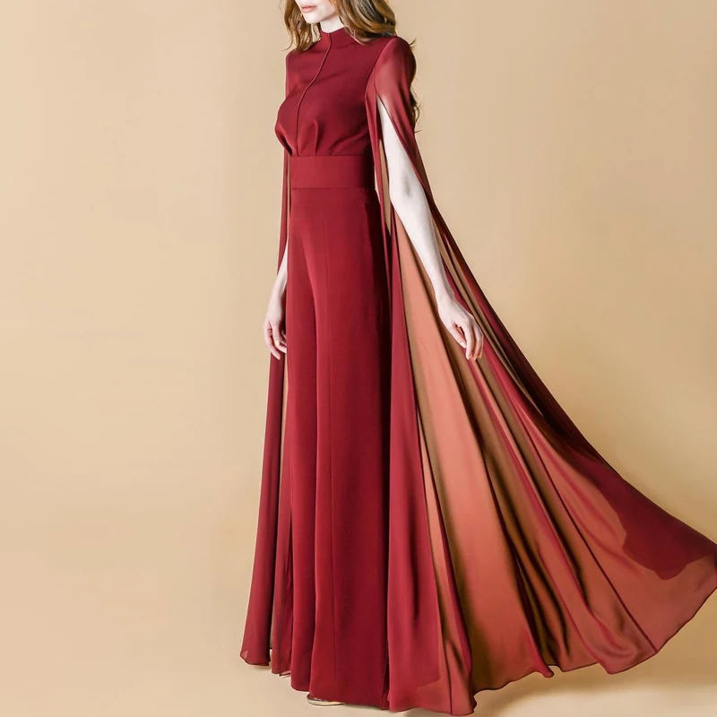 INDRESSME Women Bodycon Autumn Jumpsuit O-Neck Batwing Sleeve Jumpsuit Luxury Celebrity Party Club Vestidos 2018 New With Belt