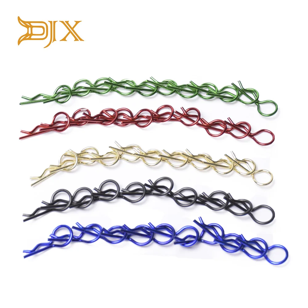 

50PCS Universal Stainless Steel Body Shell Clips Pin for 1/10 RC Model Car HSP Redcat HPI Himoto Traxxas