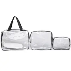 S m l прозрачные водонепроницаемые сумки для плавания спортивный дорожный стакан в ванной молния Прозрачная ПВХ Органайзер телефон
