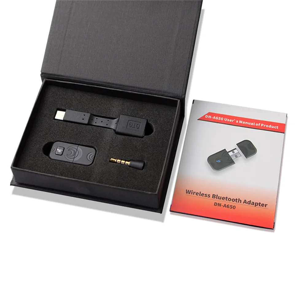 2 4G Wireless Bluetooth Audio Transmitter Receiver Adapter for Mac TV Switch PS4 PC Bluetooth USB Dongle Headphone Receiver