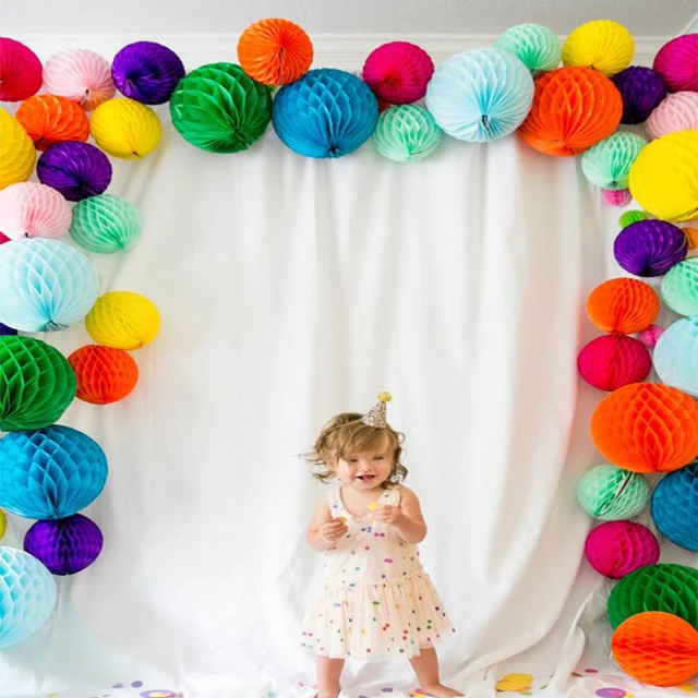 Honeycomb Ball Decoration Amazing Sunbeauty 15Pcs 2''5Cm Tissue Paper Honeycomb Balls Party Event Design Inspiration Honeycomb Ball Decoration Inspiration Sunbeauty 15Pcs 2''5Cm Tissue Paper Honeycomb Balls Party Event Decorating Design