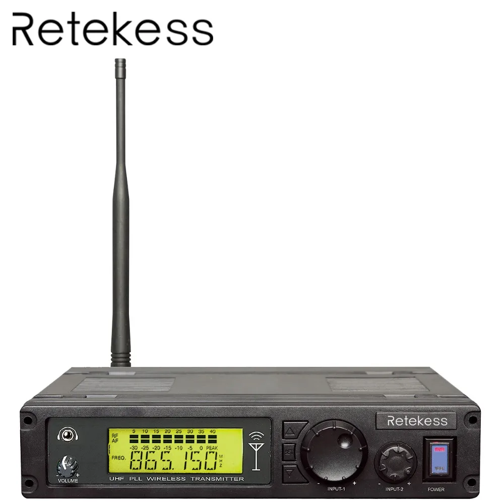 

RETEKESS T123 RF Wireless Conference System Simultaneous Interpretation Mono Desktop Audio Transmitter for Meeting Business