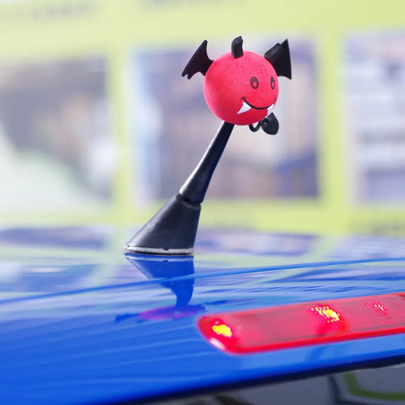 Big Eyes BAT Evil Aerial Ball Car Antenna Topper For Car Truck SUV Decor Balls