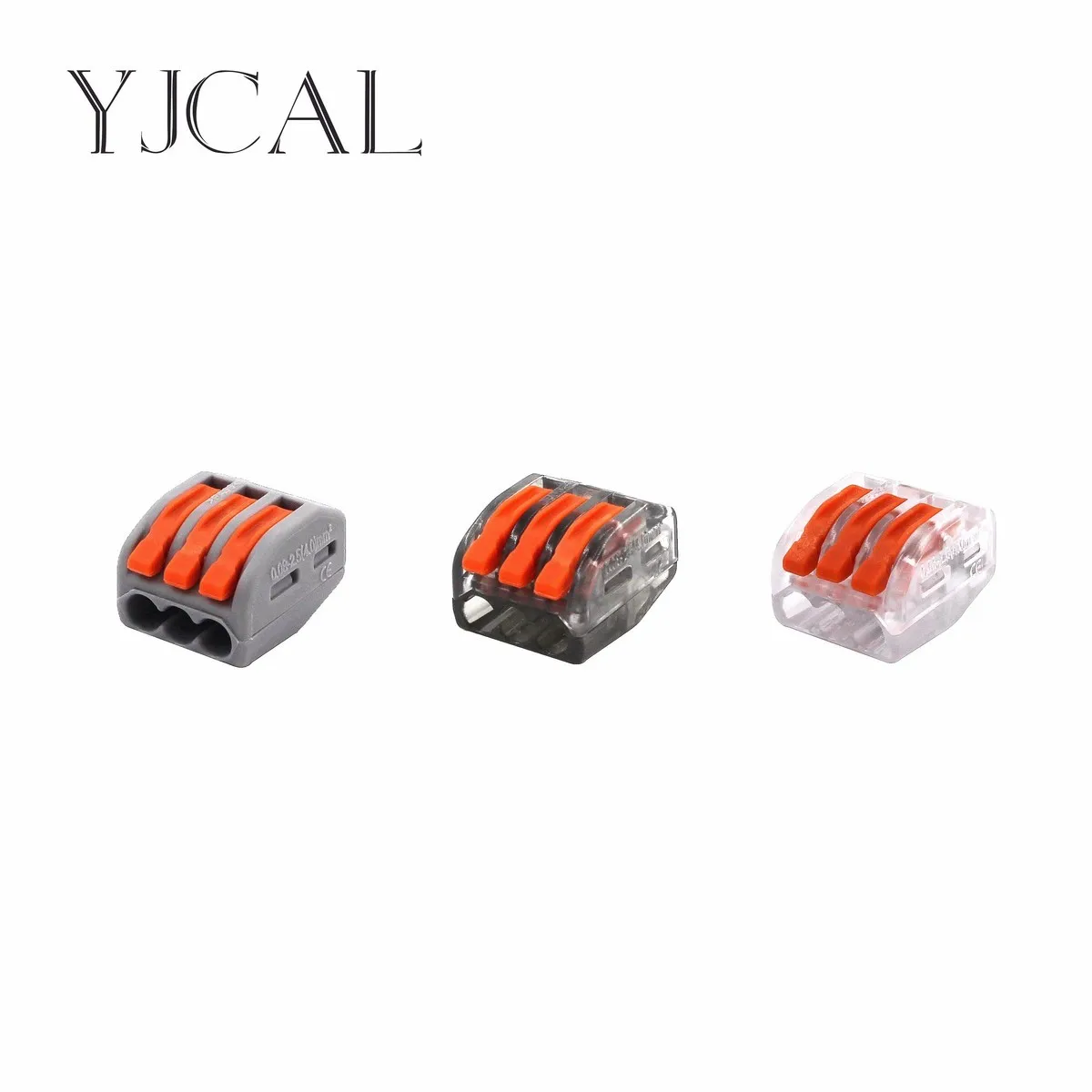 

Wago Type 222-413 100PCS Universal Compact Wiring Conector Terminal Block Connectors Terminator Wire Connector AWG 28-12