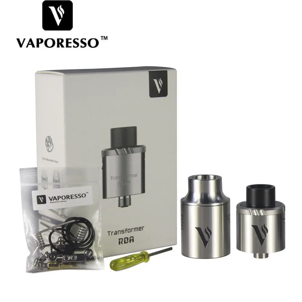 Оригинальный vaporesso трансформатор RDA танк электронная сигарета dripper распылителя ввиду atomzier Для Таро Pro mod