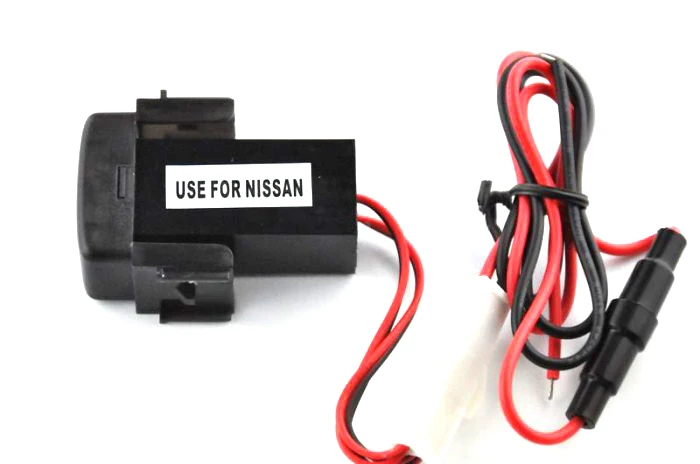 Автомобильное запасное гнездо для Nissan 2USB Dual USB Конвертация U диск плеер ремонт автомобильное зарядное устройство старый