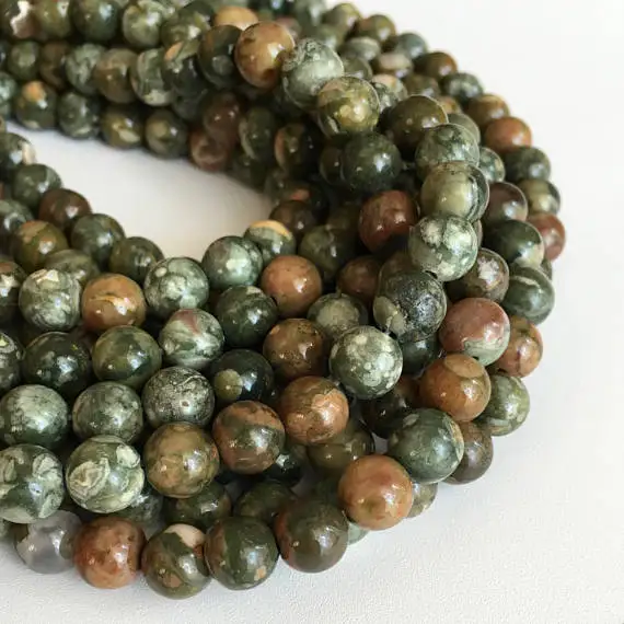 Rhyolite, 8mm Beads2