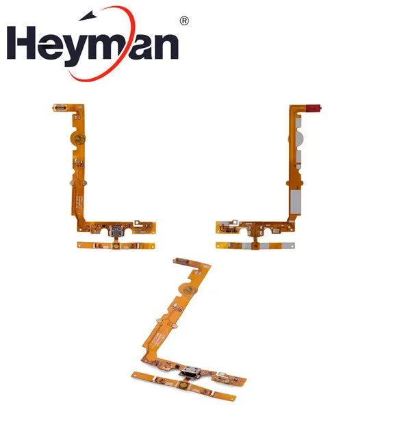 

Heyman Flex Cable USB Charging Dock for LG P700 Optimus L7 P705(charge connector menu button with microphone with components)