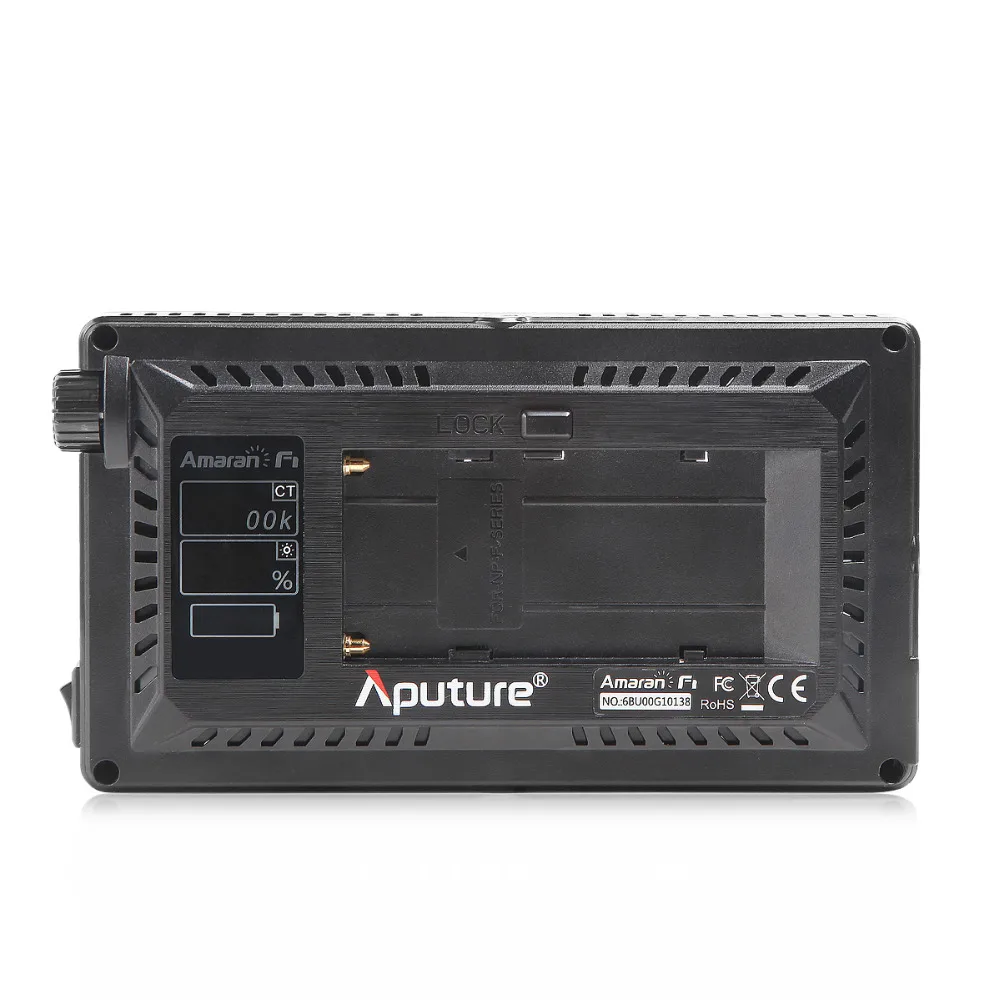 Aputure Amaran AL-F7 цветовая температура 3200-9500K CRI/TLCI 95+ светодиодный Универсальный накамерный светодиодный светильник