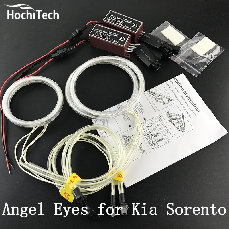 Отличный комплект HochiTech CCFL с ангельскими глазами ультраяркое освещение фар для Kia