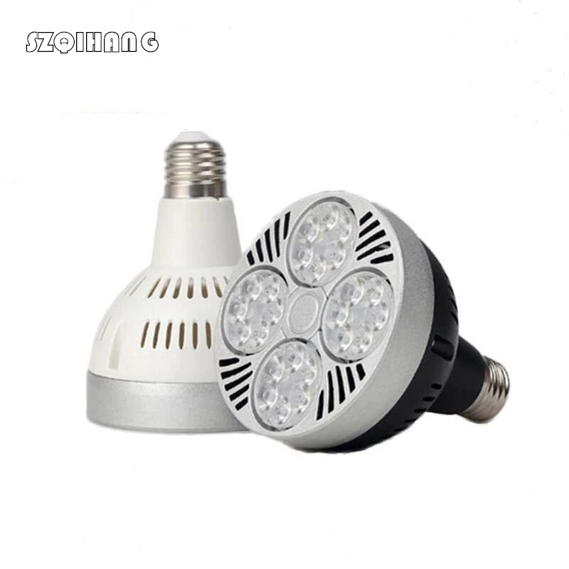 Led bulb PAR30 40W E27 PAR Lamp 3000K 4000K 6000K LED light for led light  track light living room 85 265V/AC|LED Bulbs & Tubes| - AliExpress