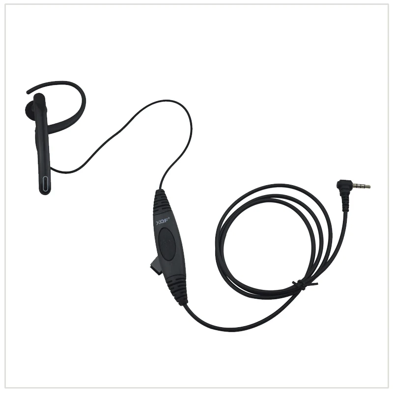 Radio Earpiece G loop Ear Bar Boom mic 3.5mm 1 pin Y plug Earpiece for