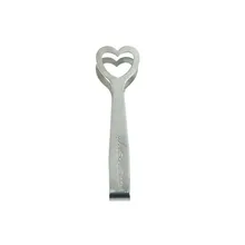 1 шт. нержавеющая сталь любовь сердце глазурь Тонг принадлежности для кухни бара бар инструменты свадебные подарки 1 шт. 4x12 см