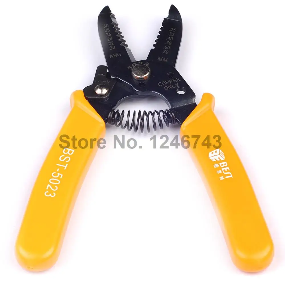 Best 5023 Electronic Stripping Wire Strippers Wire Clamps Wire Cutters 7 Function In 1 Multi