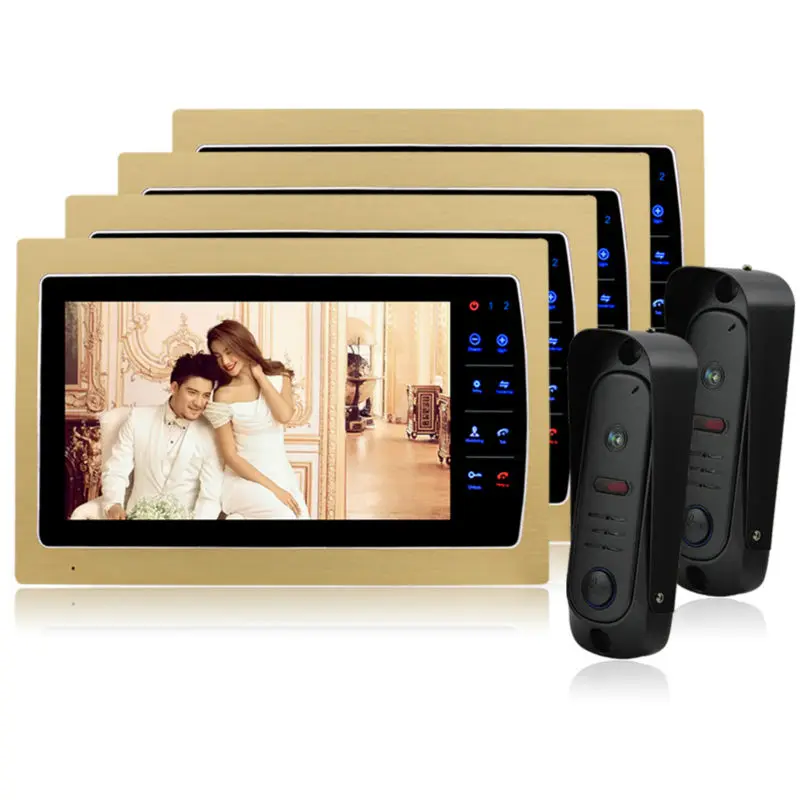 Homefong 7 Inch TFT Touch Screen Color Video font b Door b font Phone Cmos Night