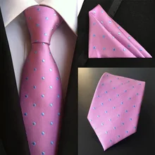 Модный мужской галстук из шелка(платок-галстук), Одноцветный галстук в горошек, с цветочным узором, в горошек, вечерние галстуки с квадратным вырезом