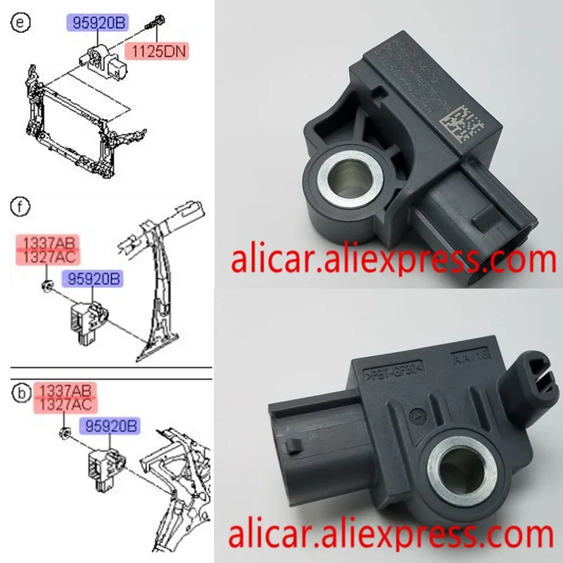 Car & Truck Parts GENUINE Front Impact Airbag Sensor for 1518 Genesis