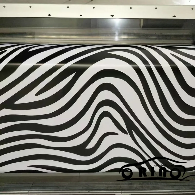 Car Styling Zebra Sticker Film Camouflage Vinyl Car Wraps Sticker