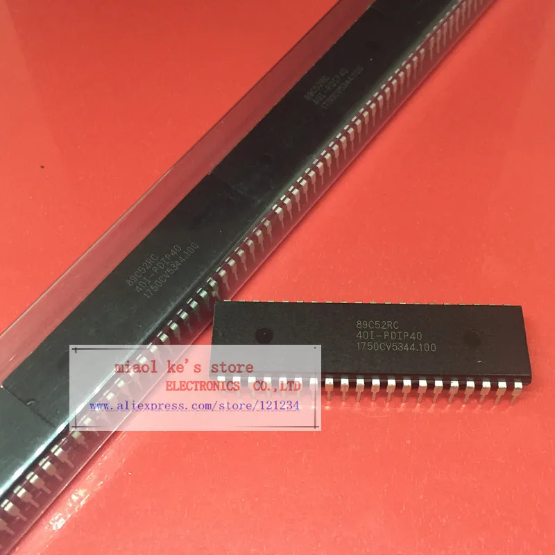 

[5pcs~10pcs/lot]100%New original; STC89C52RC STC89C52 DIP40 -Enhanced 80C51 Central Processing Unit ,6T or 12T per machine cycle
