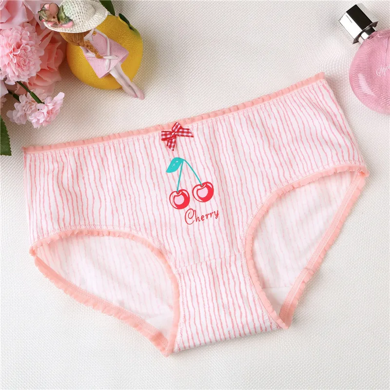 Buy Underwear Women Cotton Panties Cute Briefs Female