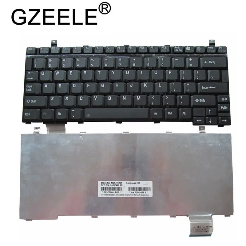  GZEELE new laptop Keyboard for Toshiba Portege M500 P100 PR100 R100 S100 P2000 P2010 3505 M400 4350