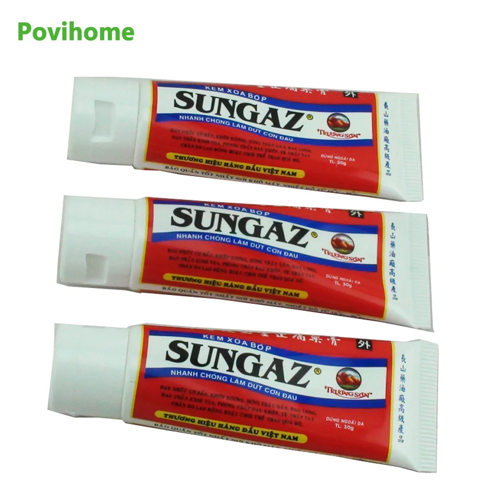 Вьетнамский бальзам Sungaz 1 шт. крем от ревматизма артрита мазь мышечные боли в
