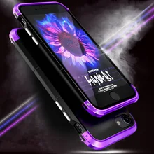 Luxury Case For iPhone 7/ 7 Plus Case 360 Full Protection 3in1 Aluminum Metal PC Hard Hybrid Slim Back Cover For iPhone 7 Case