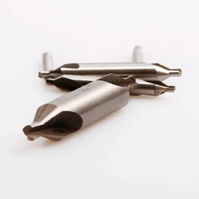 Hot Selling New 5 Pcs HSS Center Drills 60 degree Combined Countersinks Degree Angle Bit Tip Set Tool Drop ship