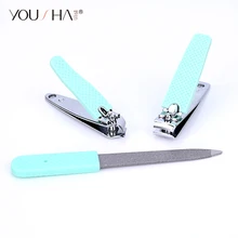 YOUSHA маникюрный набор маникюрные инструменты с щипчики для ногтей пилка ножницы из нержавеющей стали ролики для удаления ороговевшей кожи пилочка для педикюра