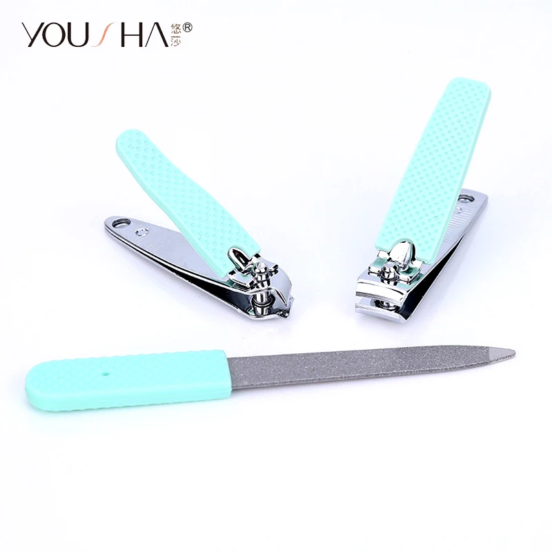 

YOUSHA Manicure Set Manicure Tools with Nail Clipper Nail File Cutter Scissors Stainless Steel Callus Shavers Pedicure buffer