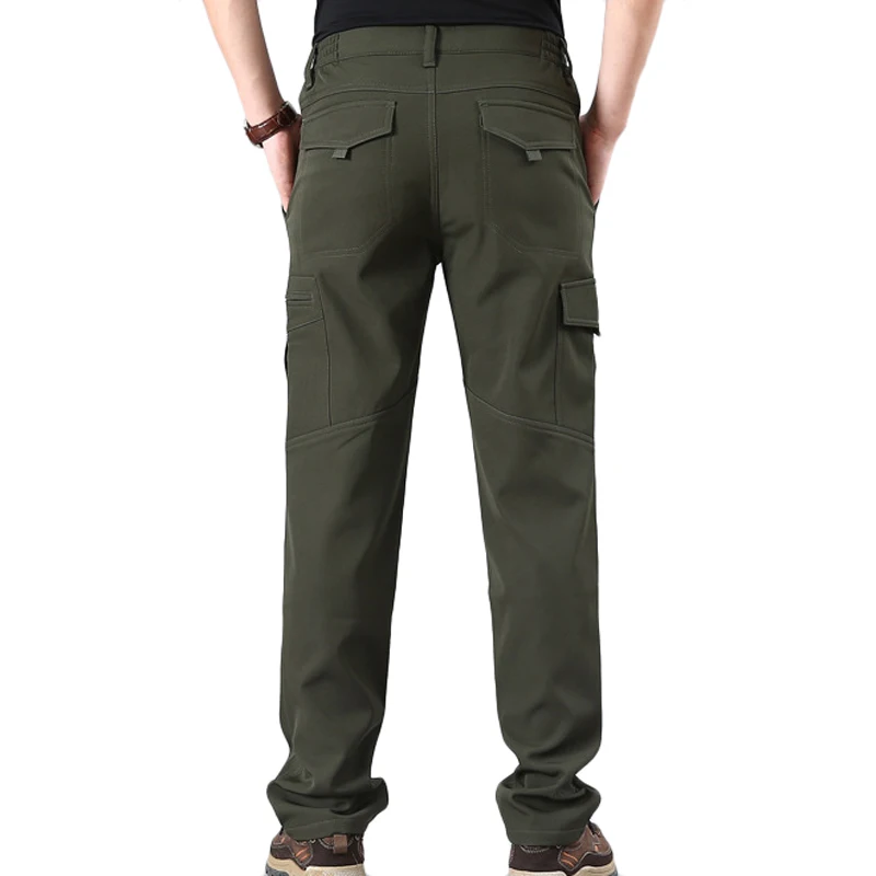 LoClimb de invierno de los hombres pantalones de senderismo hombres cálido Polar pantalones de lana al aire libre militar Trekking Softshell pantalones de esquí a prueba de agua AM353 LoClimb de invierno de los hombres pantalones de senderismo hombres cálido Polar pantalones de lana al aire libre militar Trekking Softshell pantalones de esquí a prueba de agua AM353