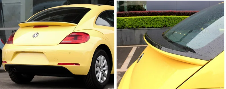 Для Volkswagen Beetle спойлер высокого качества ABS Материал заднее крыло праймер цвет заднее крыло хвост для Beetle спойлер 2011