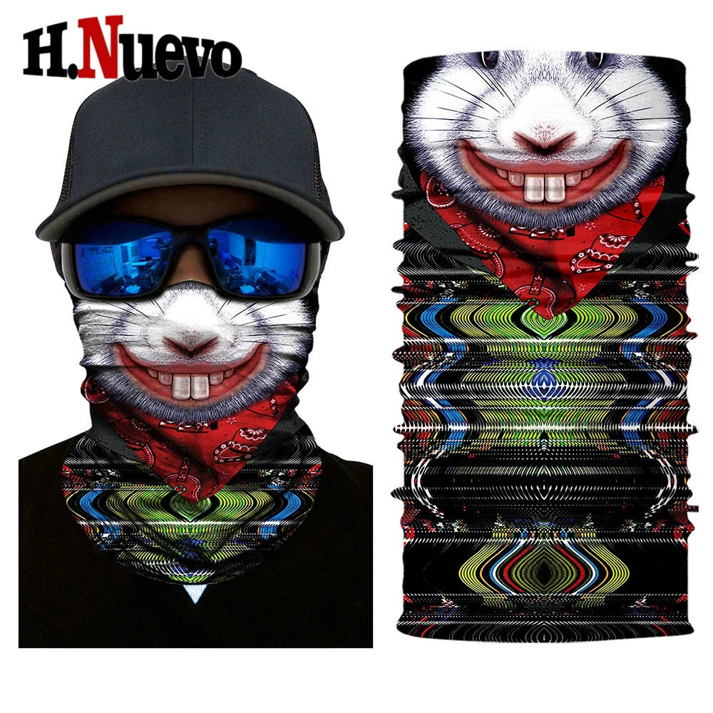 HR040345 for motorcycle skull face mask balaclava winter biker masque bandana