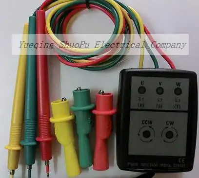 

3 Phase Meter phase sequence meter SP 8030 Sequence Presence Rotation Tester Indicator