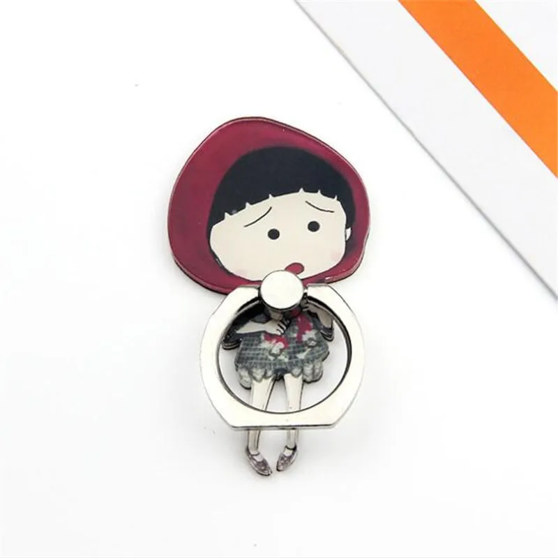 UVR Lovely Girl Finger Ring Mobile Phone Smartphone Stand Holder For iPhone X 8 7 6S Plus IPAD MP3 Car Mount For Samsung Xiaomi UVR Lovely Girl Finger Ring Mobile Phone Smartphone Stand Holder For iPhone X 8 7 6S Plus IPAD MP3 Car Mount For Samsung Xiaomi