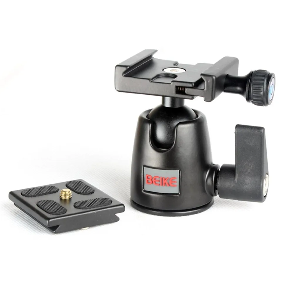 BK 01 360 Degree Rotate Tripod Monopod Ball Head Camera Ballhead with