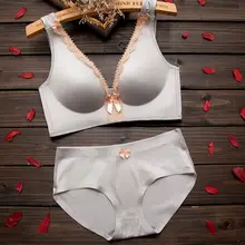 Вернуться полный чашки бюстгальтера искушение нижнее белье сексуальное кружевной бюстгальтер женский тонкий