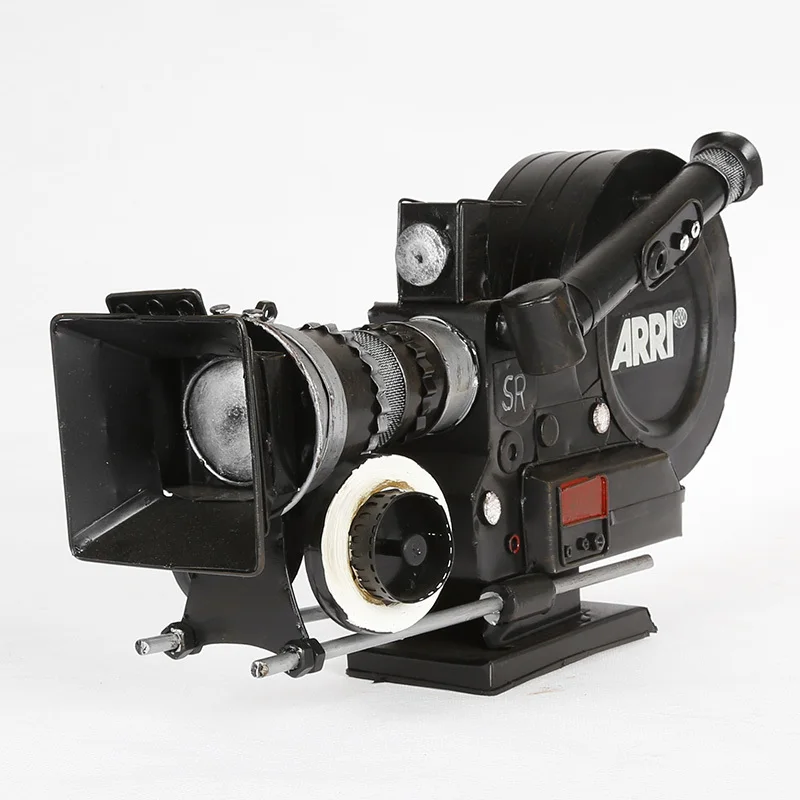 

Snail Camera MAGNETOSCOPE Model Craft Metal Crafts Retro Vintage Classic Antique Prop for Gift Home Decor Ornaments L3275