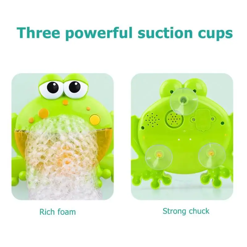 Kids Bathroom Bathtub Toys Fun Cartoon Crab Bubble Machine for Baby Bath Toy Bubble Crabs Funny Music Bath Bubble Children - Цвет: 4